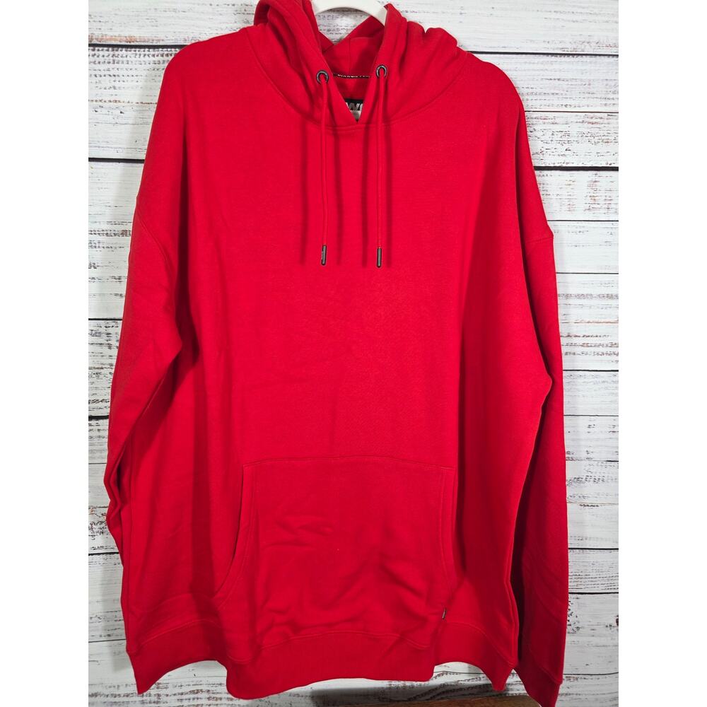 DIXXON Flannel Co Red Pullover Hoodie Men's 4XL Fleece Workwear Streetwear